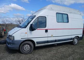 Kamper-BUS podwyższony Fiat Ducato 2,8 JtD sprawny, opłaty aktualne