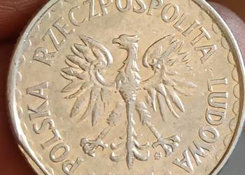 Sprzedam monete 1 zloty 1987 r odkroj lachy