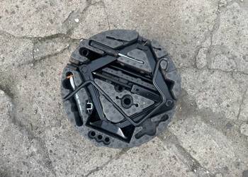 Zestaw naprawczy koła zapasowego lewarek klucz ucho opel astra h Vectra mer