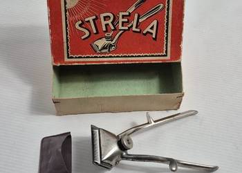 Kultowa maszynka do strzyżenia STRELA – DDR / NRD – Komplet, Sprawna