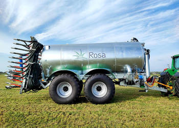 Wóz asenizacyjny ROSA 20/R2 20000 litrów tandem - beczkowóz, beczka
