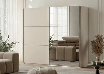 Szafa z lustrem z kolekcji Vigo 250x215x61 (5-kolorów) Darmowa dostawa