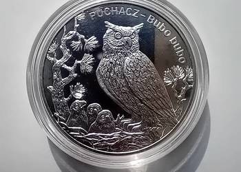 Moneta 20 zł Puchacz 2005 MENNICZA Srebro