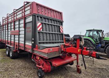 Przyczepa Samozbierająca BISO Keibel HORAL do siana słomy trawy pellet