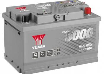 Akumulator 12V 75Ah 710A EN Yuasa Silver Prawy Plus