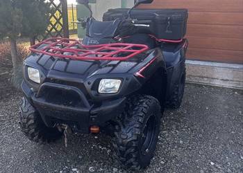 Kawasaki kvf650 4x4 wyciągarka hak