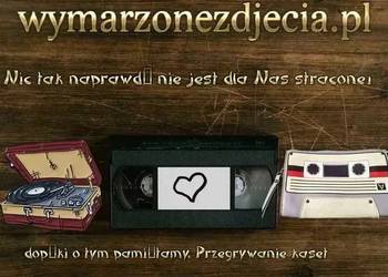 Przegrywanie kaset Mokotów od 15zł Betacam Batacord VHS Minidv Hi8