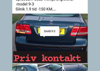 Sprzedam Saab  wersja angielska Sprzedam Saab  wersja angielska