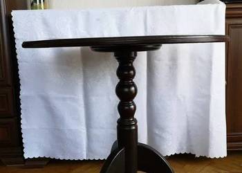 Stolik kawowy na jednej nodze - stan bardzo dobry