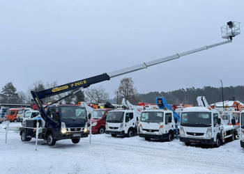Nissan Cabstar Zwyżka Podnośnik Koszowy PALFINGER P260 B UDT + Pilot Wysok…