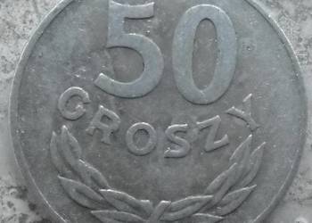 POLSKA-50 GROSZY-1975 r (b.z.)-AL-