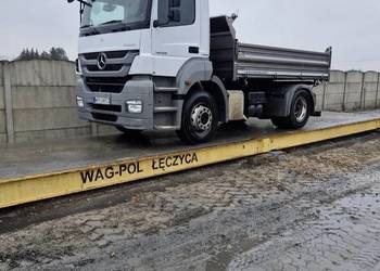 Mercedes-Benz axor, wywrotka, samochód specjalny