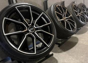 19 cali Audi A4 A5 koła felgi alusy komplet z oponami 5x112 ET35 8.5J