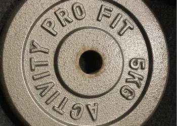 Obciążenie 5kg ciężarek 2szt, fi30 marki Activity Fit