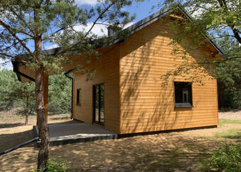 DOM CAŁOROCZNY Z ANTRESOLĄ i TARASEM - 50 km od Warszawy