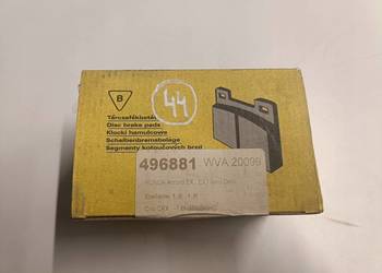 KLOCKI HAMULCOWE Honda Prelude CR-X CRX PRZEDNIE _ przód 496881