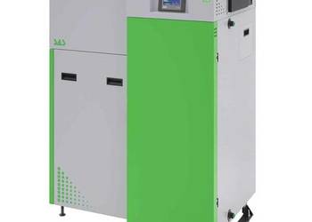KOCIOŁ SAS BIO COMPACT PLUS 25 KW prawy zasyp pellet czop od góry