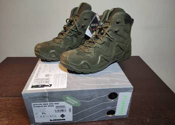 Buty Lowa Zephyr MK2 GTX MID r.41,5 Zielone Taktyczne Trekkingowe