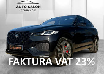 Jaguar F-PACE JEDYNY W PL 4x4 skóra el.fotele WEBASTO acc FUL LED kamery 3…