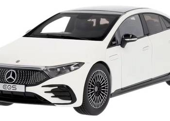 MERCEDES Model samochodu 1:18 EQS V297 Saloon opalite white…
