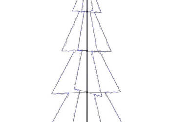 Ozdoba świąteczna LED w kształcie choinki 360 LED 143x250 cm WM-328594