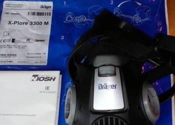 Maska półmaska Drager X-Plore 3300 rozmiar M nowa nieużywana