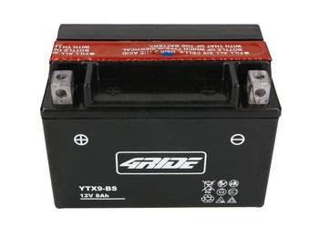 Akumulator motocyklowy 4 RIDE YTX9-BS 12V 8Ah 120A (AGM, Lewy+)