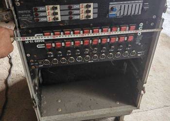 Dimmer 2x dpx 620 6ch 12 kanalow harting eurolite board 10st dmx case
