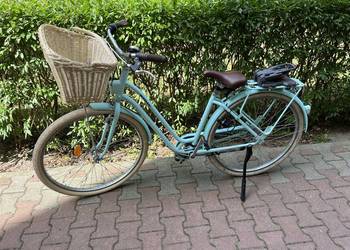 Rower btwin elops 520 miętowy, jak nowy