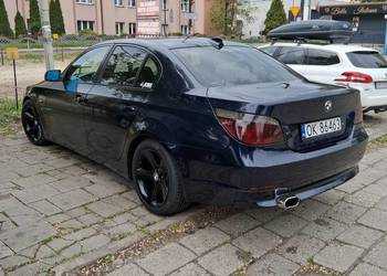 Bmw e60 2.5d klimatyzacja długie opłaty 2 komplety felg lato zima