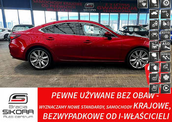 Mazda 6 Skóra+Led+ACC+HEADUP+Kamera 360+BOSE 1Właś. KRAJOWY Bezwyp ASO FV2…