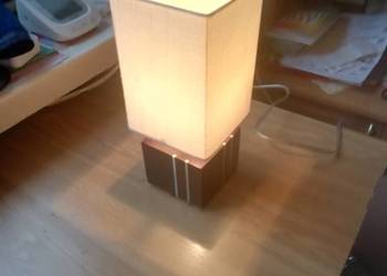 Lampka nocna na biurko z lat PRL.