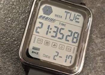 Zegarek elektroniczny sportowy czarny nowy szybka wysyłka