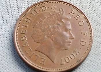 WIELKA BRYTANIA-TWO PENCE-2007 r