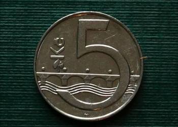 CZECHY - 5 koron (1993r)