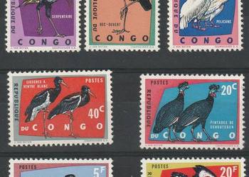 KONGO - PTAKI - 1963 ? - CZYSTE **