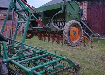 Zestaw uprawowo siewny agregat Batyra siewnik Amazone D7 2,5m