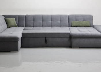 TGP Nowy narożnik Wielkie niemieckie U funkcja spania rogówka kanapa SOFA