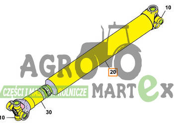 45/913200, 45-913200 WAŁ NAPĘDOWY TYŁ L-1330 JCB