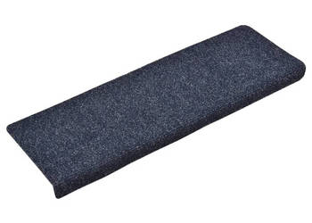 Nakładki na schody 15 szt. igłowane 65x21x4 cm niebieskie WM-134566