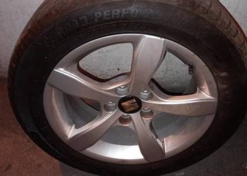 Felgi aluminiowe 5x100 pasujące do ibiza, toledo, fabia, polo + opony