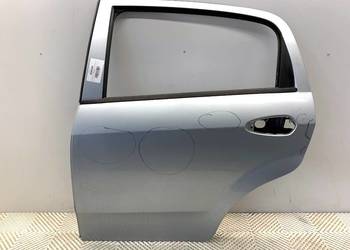 DRZWI LEWY TYŁ FIAT GRANDE PUNTO Hatchback SREBRNY