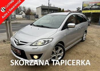 Mazda 5 2.0 1WŁ Elektryczne drzwi Xenon Skóry 6biegów Alu Bez Rdzy Bezwypa…