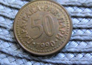 Jugosławia 50 Para  1990r