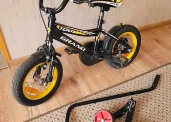 Rowerek GRAND Junior Sport koła 12" + akcesoria