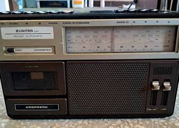 Radiomagnetofon UNITRA ZRK Kasprzak RM 221 Automatic PRL Vintage Retro