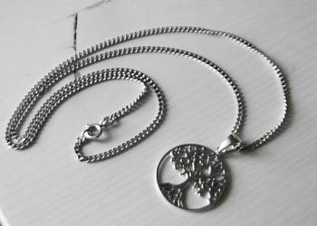 Masywny naszyjnik srebro 925 Uniseks