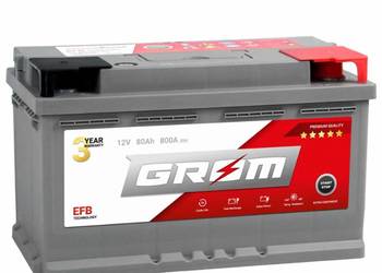 Akumulator 95Ah GROM EFB START&STOP 950A DARMOWY DOWÓZ