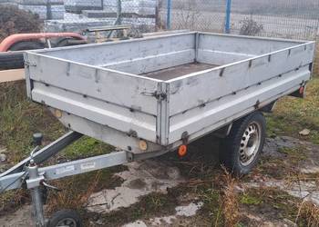 Przyczepa dmc 700 kg 205x130 cm Stema z dokumentami do rejestracji