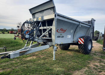 Rozrzutnik obornika / przyczepa samowyładowcza FLIEGL ADS 120, 2w1 (2016 r…